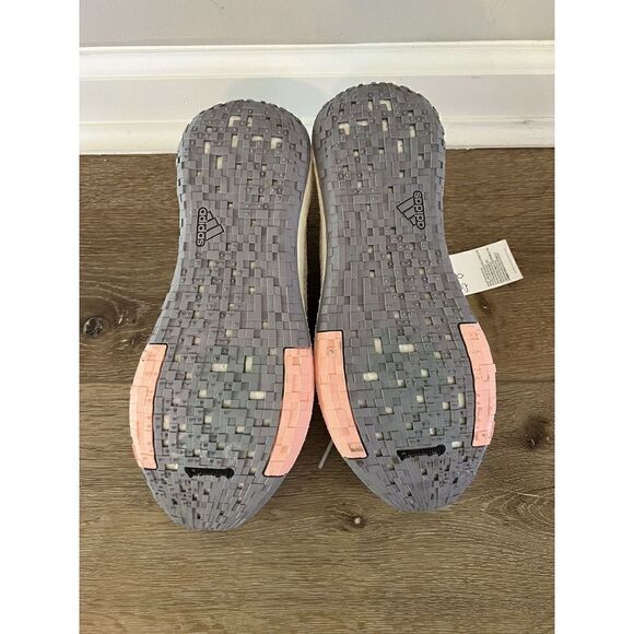 Adidas Womens Pulseboost white Pink Orchid Running Shoe Size 11 Comfortable - Picture 7 of 8